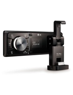 LG MAX620BO Ricevitore multimediale per auto Nero Bluetooth 2