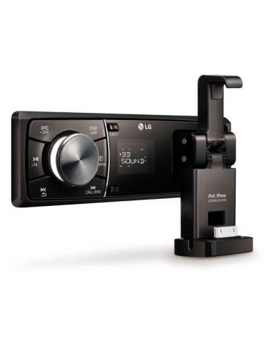 LG MAX620BO Ricevitore multimediale per auto Nero Bluetooth