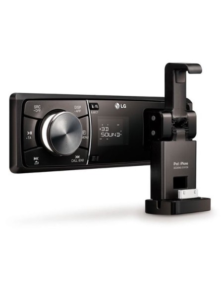 LG MAX620BO Ricevitore multimediale per auto Nero Bluetooth