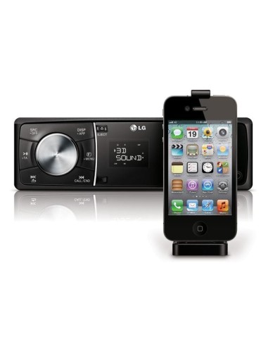 LG MAX620BO Ricevitore multimediale per auto Nero Bluetooth