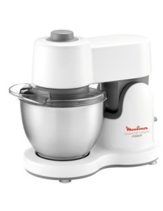 Moulinex Masterchef Compact robot da cucina 700 W 3,5 L Acciaio inossidabile, Bianco