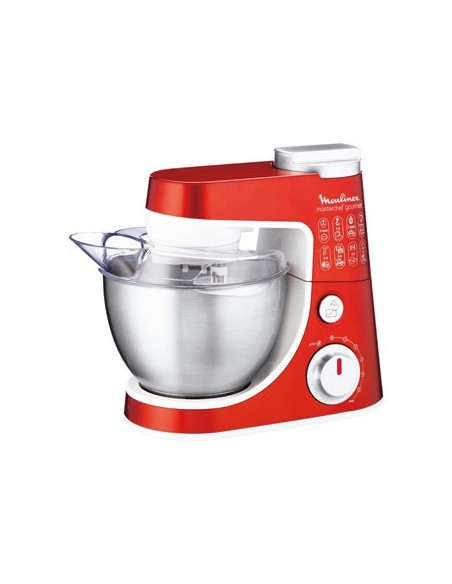 Moulinex Masterchef Gourmet Chef robot da cucina 900 W 4 L Rosso