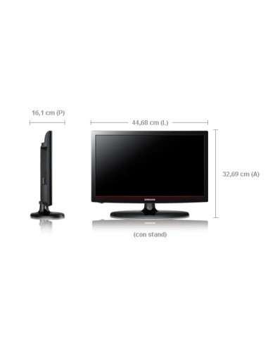 Samsung UE19ES4000WXZT TV 48,3 cm (19") HD Nero