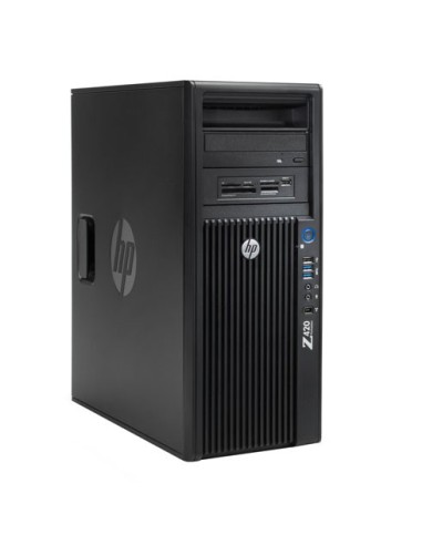 HP Z420 DDR3-SDRAM E5-1620 Minitower Famiglia Intel® Xeon® E5 8 GB 1000 GB HDD Windows 7 Professional Stazione di lavoro Nero