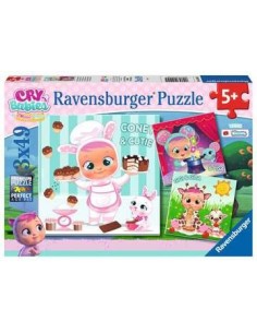 Ravensburger Cry Babies Puzzle di contorno 49 pz Arte