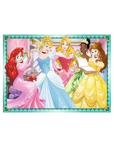 Ravensburger Principesse Disney Puzzle 4x100 pezzi (07011)