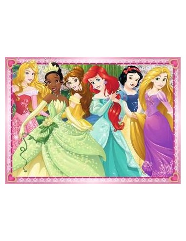 Ravensburger Principesse Disney Puzzle 4x100 pezzi (07011)