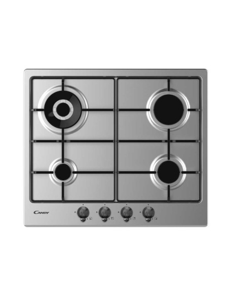 Candy Classic CHW6BR4WTX Acciaio inossidabile Da incasso 59 cm Gas 4 Fornello(i)