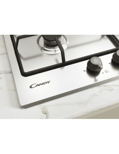 Candy Classic CHW6BR4WTX Acciaio inossidabile Da incasso 59 cm Gas 4 Fornello(i)