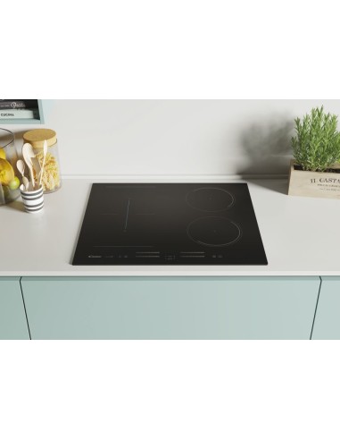 Candy CMCJ644TPWIFI Nero Da incasso 60 cm Piano cottura a induzione 4 Fornello(i)