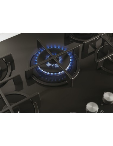 Candy CVG74WPB Nero Da incasso 74.5 cm Gas 5 Fornello(i)