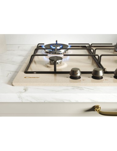 Candy Classic CHW6BRAV4WGT Avena Da incasso 59 cm Gas 4 Fornello(i)