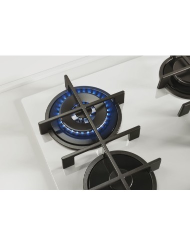 Candy CVG6BR4WPW Bianco Da incasso 60 cm Gas 4 Fornello(i)