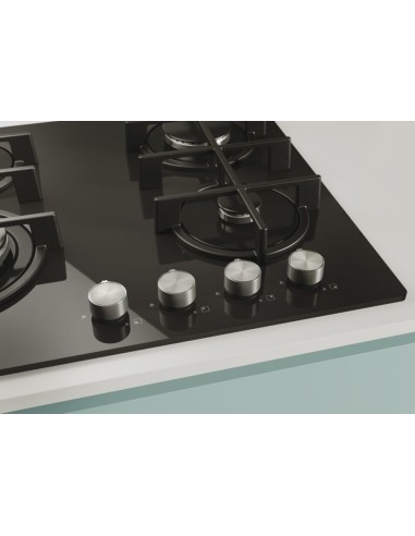 Candy CDK6GF4WEKB Nero Da incasso 59.5 cm Gas 4 Fornello(i)