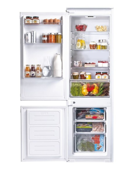 Candy CKBB 100S 1 frigorifero con congelatore Da incasso 250 L F Bianco