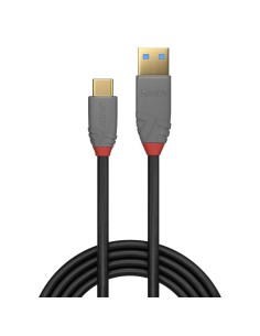 Lindy 36911 cavo USB 1 m USB C USB A Nero, Grigio 2