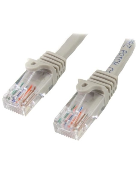 StarTech.com Cavo di rete CAT 5e - Cavo Patch Ethernet RJ45 UTP Grigio da 2m antigroviglio