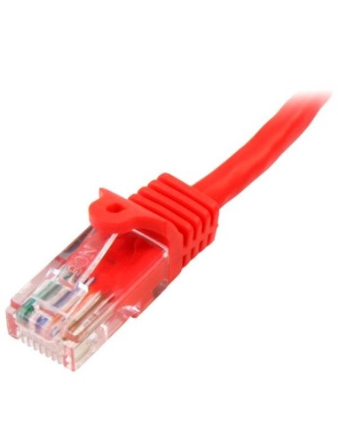 StarTech.com Cavo di rete CAT 5e - Cavo Patch Ethernet RJ45 UTP Rosso da 2m antigroviglio