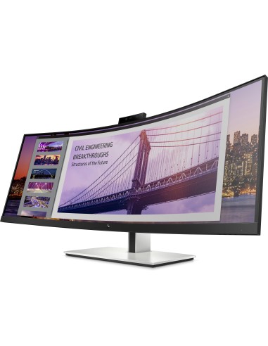 HP S430c 110,2 cm (43.4") 3840 x 1200 Pixel WUXGA LED Nero, Argento