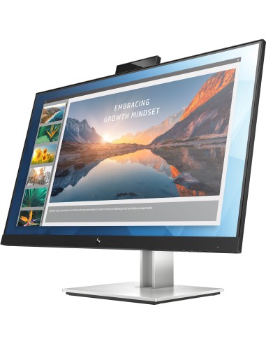 HP E24d G4 60,5 cm (23.8") 1920 x 1080 Pixel Full HD LED Nero, Argento