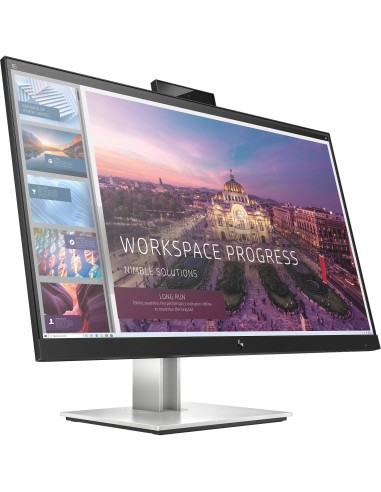 HP E24d G4 60,5 cm (23.8") 1920 x 1080 Pixel Full HD LED Nero, Argento
