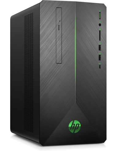 HP Pavilion Gaming 690-0027nl DDR4-SDRAM 1600 Mini Tower AMD Ryzen™ 5 8 GB 1128 GB HDD+SSD Windows 10 Home PC Nero