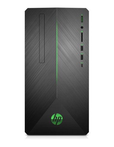 HP Pavilion Gaming 690-0027nl DDR4-SDRAM 1600 Mini Tower AMD Ryzen™ 5 8 GB 1128 GB HDD+SSD Windows 10 Home PC Nero