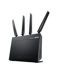 ASUS 4G-AC68U router wireless Gigabit Ethernet Dual-band (2.4 GHz 5 GHz) 3G Nero