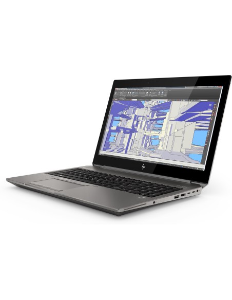 HP ZBook 15 G6 Workstation mobile 39,6 cm (15.6") Full HD Intel Xeon E 32 GB DDR4-SDRAM 512 GB SSD NVIDIA Quadro T2000 Wi-Fi 6