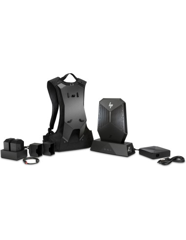 HP Z VR G2 DDR4-SDRAM i7-8850H Intel® Core™ i7 32 GB 512 GB SSD Windows 10 Pro Stazione di lavoro Nero