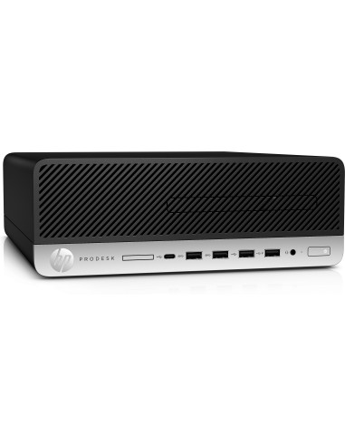 HP ProDesk 405 G4 DDR4-SDRAM 2200G SFF AMD Ryzen™ 3 PRO 8 GB 256 GB SSD Windows 10 Pro PC Nero