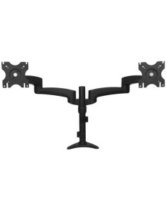 StarTech.com Supporto per doppio Monitor LCD LED Schermo Display - Braccio Articolato con sistema gestione cavi ad altezza