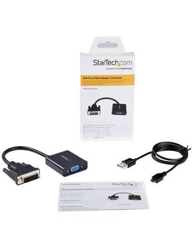 StarTech.com Cavo Adattatore attivo DVI-D a VGA - Convertitore DVI-D a VGA 1920 x 1200