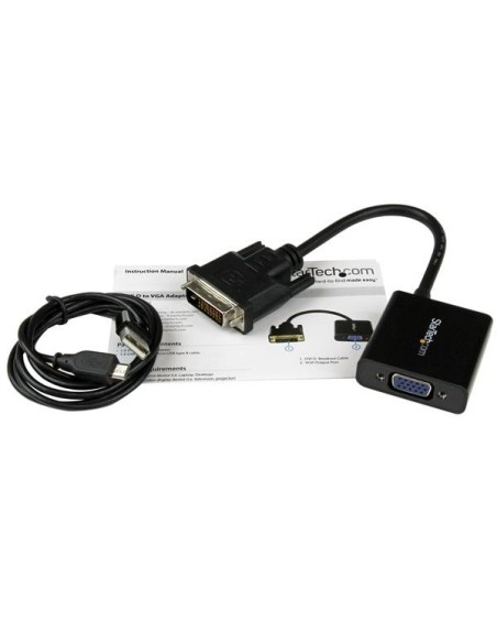 StarTech.com Cavo Adattatore attivo DVI-D a VGA - Convertitore DVI-D a VGA 1920 x 1200
