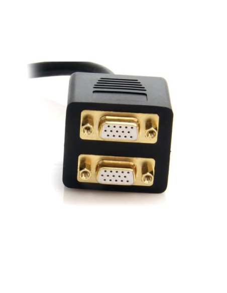 StarTech.com Cavo splitter video DVI-I analogico a 2 VGA - M F, 30 cm