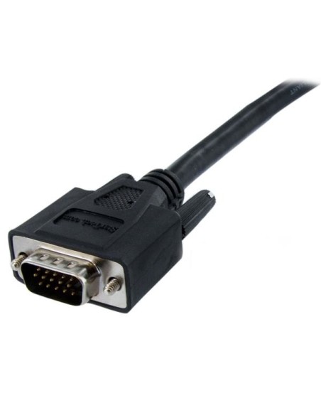 StarTech.com Cavo adattatore monitor DVI a VGA - Cavo Convertitore analogico DVI a VGA - Femmina   Maschio da 15pin - 2m - Nero