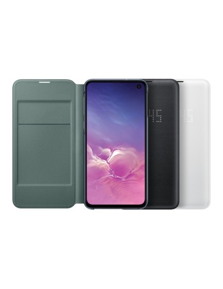 Samsung EF-NG970 custodia per cellulare 14,7 cm (5.8") Custodia flip a libro Bianco