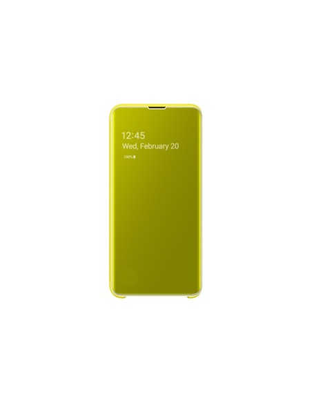 Samsung EF-ZG970 custodia per cellulare 14,7 cm (5.8") Custodia flip a libro Giallo
