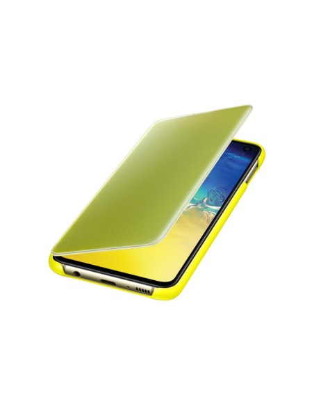 Samsung EF-ZG970 custodia per cellulare 14,7 cm (5.8") Custodia flip a libro Giallo