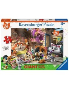 Ravensburger 44 Gatti - Puzzle 60 pezzi giant