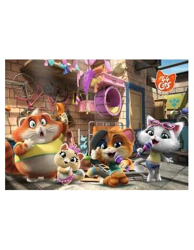 Ravensburger 44 Gatti - Puzzle 60 pezzi giant