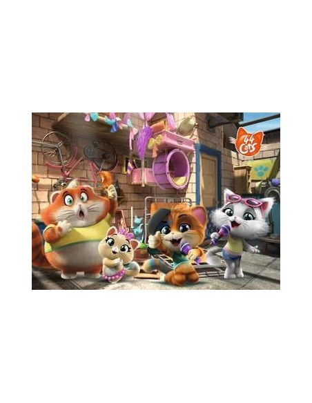 Ravensburger 44 Gatti - Puzzle 60 pezzi giant