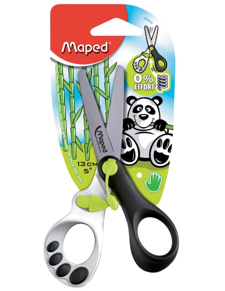 Maped 037910 forbici da cancelleria Universale Taglio a zig zag Nero, Verde, Bianco