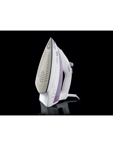 Braun TexStyle 7 TS715 Ferro da stiro a secco e a vapore 2300 W Rosa, Bianco