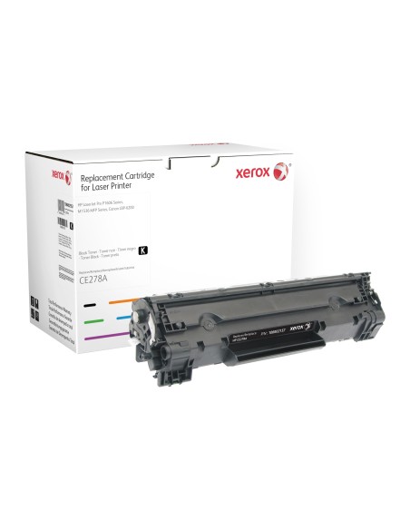 Xerox Cartuccia toner nero. Equivalente a HP CE278A. Compatibile con HP LaserJet M1536 MFP, LaserJet P1566, LaserJet P1606