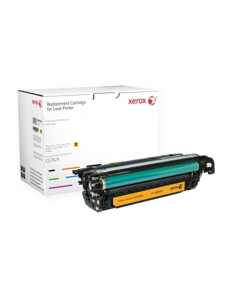 Xerox Cartuccia toner giallo. Equivalente a HP CE262A. Compatibile con HP Colour LaserJet CM4540 MFP, Colour LaserJet CP4025,