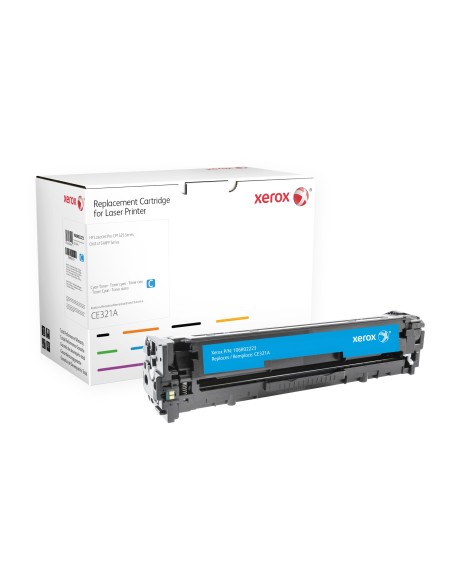Xerox Cartuccia toner ciano. Equivalente a HP CE321A. Compatibile con HP Colour LaserJet CM1415, Colour LaserJet CP1210, Colour