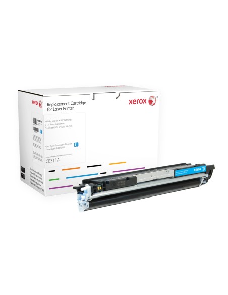 Xerox Cartuccia toner ciano. Equivalente a HP CE311A. Compatibile con HP Colour LaserJet 100 M175 MFP, Colour LaserJet CP1025