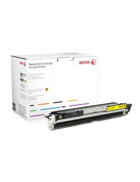 Xerox Cartuccia toner giallo. Equivalente a HP CE312A. Compatibile con HP Colour LaserJet 100 M175 MFP, Colour LaserJet CP1025