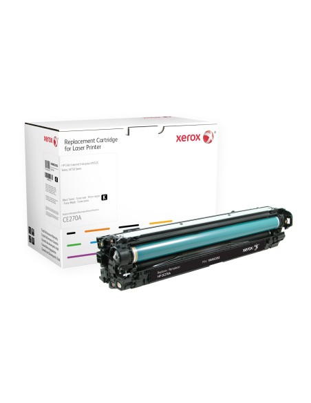 Xerox Cartuccia toner nero. Equivalente a HP CE270A. Compatibile con HP Colour LaserJet CP5525